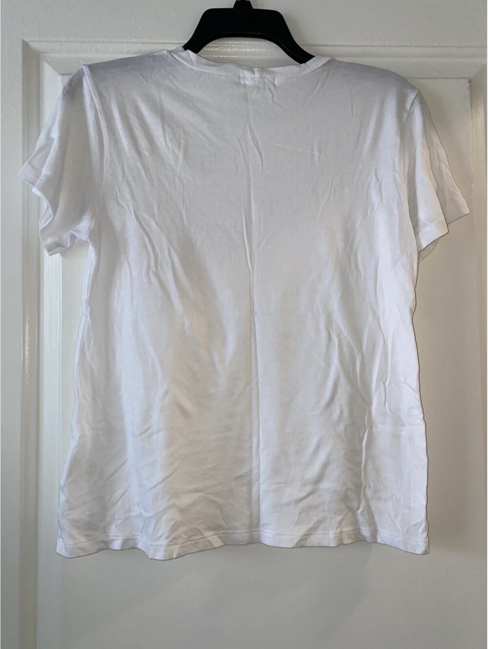 LNA Women’s white cutout short-sleeve relaxed fit t-shirt Size XS - Picture 4 of 8